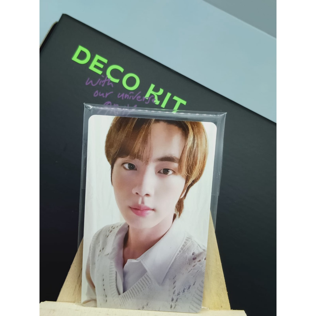 BTS DECO KIT PHOTOCARD JIN PC Official Photocard