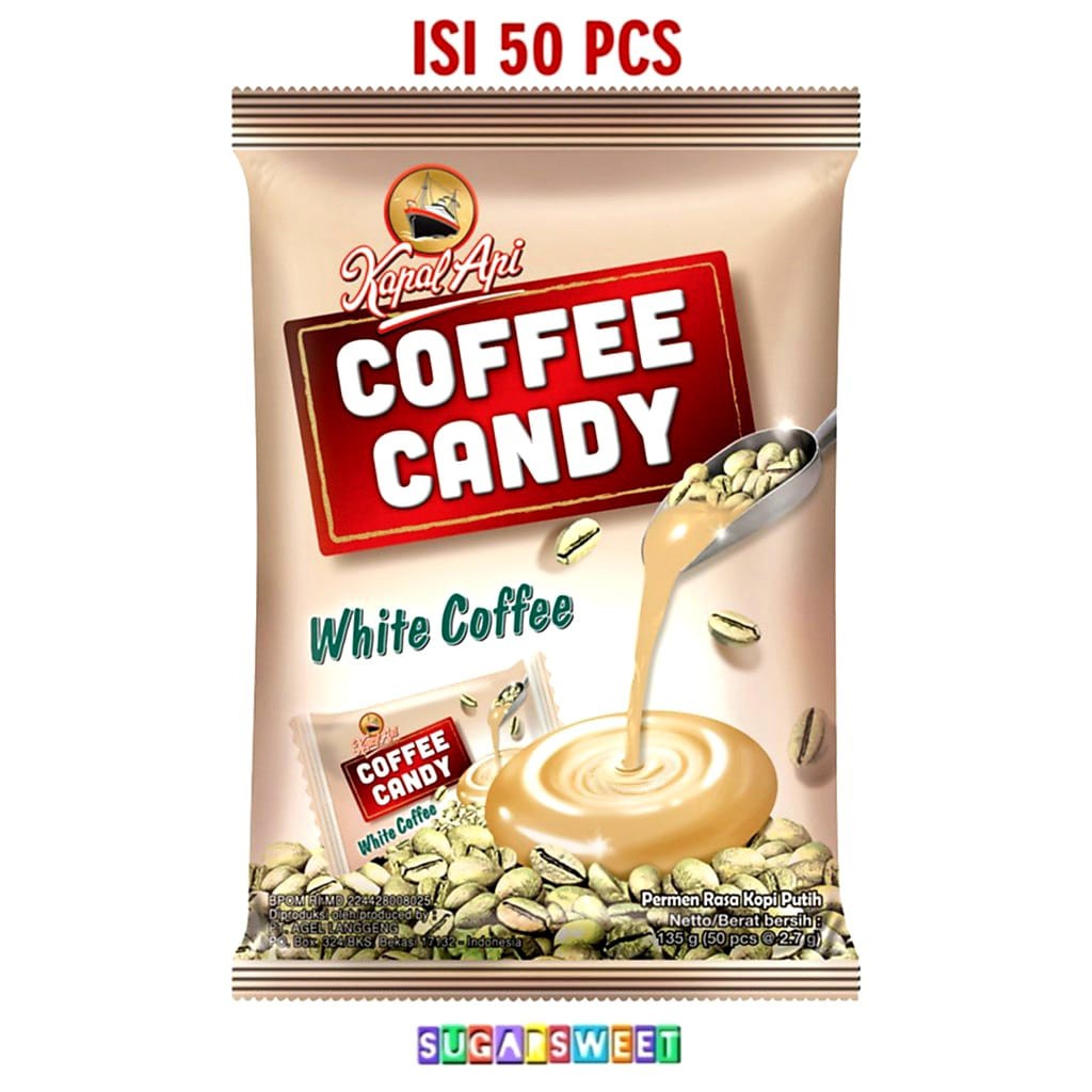 

Kapal Api White Coffee Candy - 50 pcs