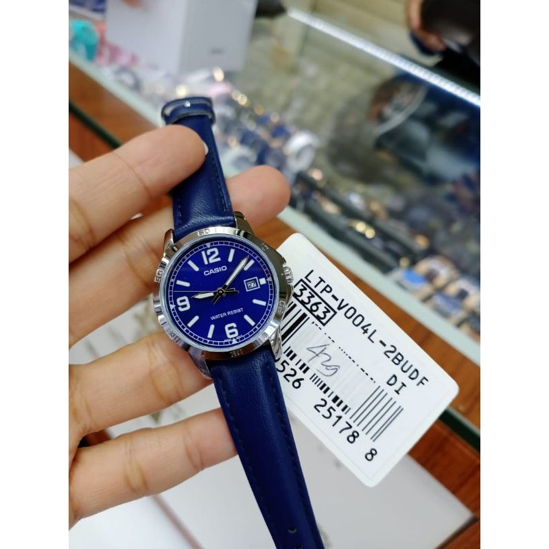 Jam Tangan Wanita Casio Original LTP-V004L-2B Garansi Resmi 1 Tahun