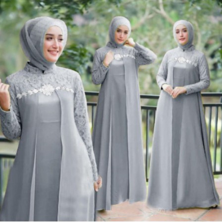 ASMARA GOWN GAMIS PESTA MODERN GAMIS PERNIKAHAN SERAGAM PERNIKAHAN