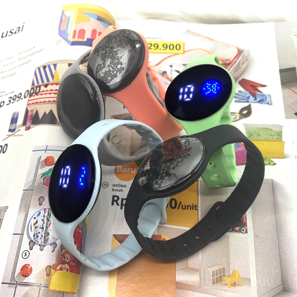 jam tangan led digital Touch /Jam Tangan Olahraga LED Anti Air