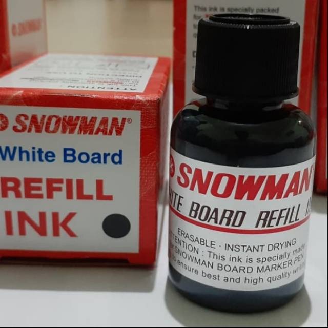 Snowman Refill Ink White Board