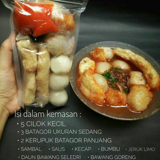 

Cilok kuah instan (cilok goang)