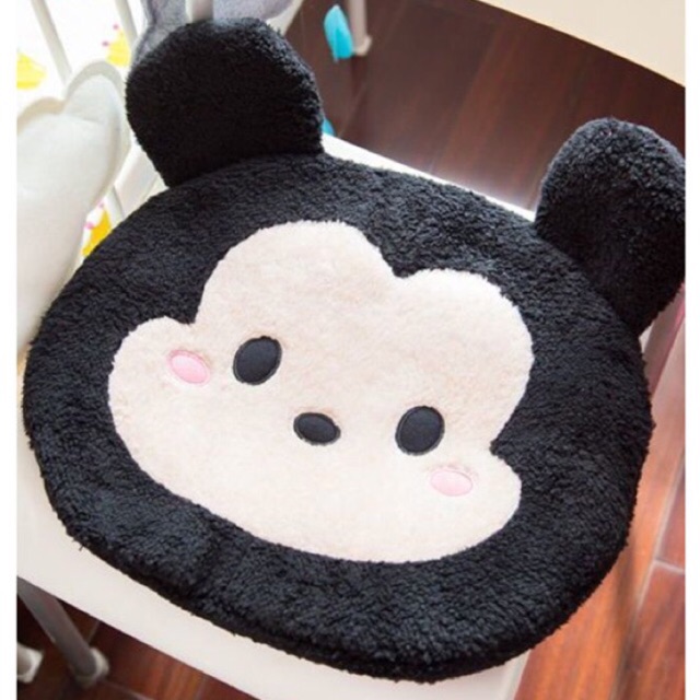 Alas Bantal Duduk Tipis Jok Mobil Kursi Rumah Mickey Minnie Mouse Tsum tsum Premium