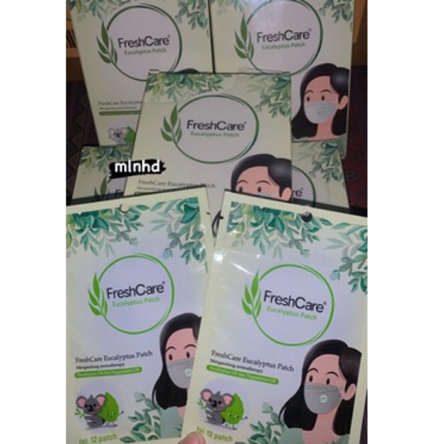 FRESH CARE Eucalyptus Patch | grosir 1 box Isi 24pack / FreshCare Stiker Masker grosir 1box isi 24pa
