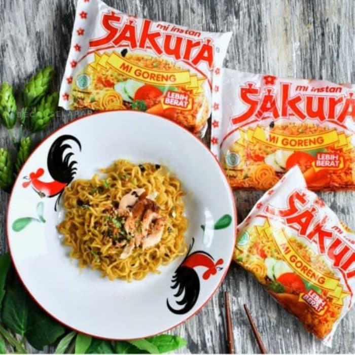 Mie goreng instant sakura 60gr perdus ( 40pcs ) mie enak dan murah