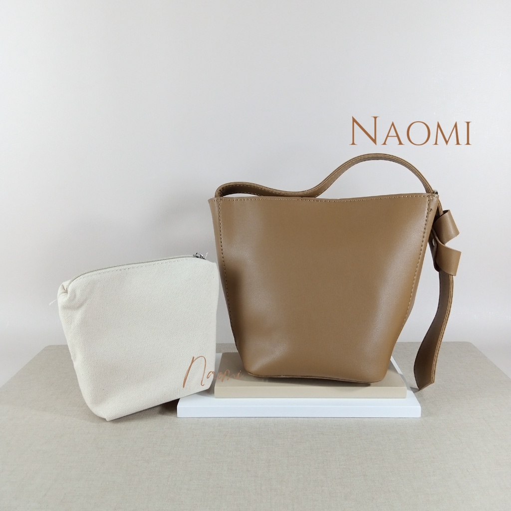 NAOMI - Theodora Sling Bag Import -  Tas Branded - Fashion Bag Wanita Black - Shoulder Bag - Sling Bag Premium Fashion - Tas Wanita - Tas Naomi - Naomi Bag