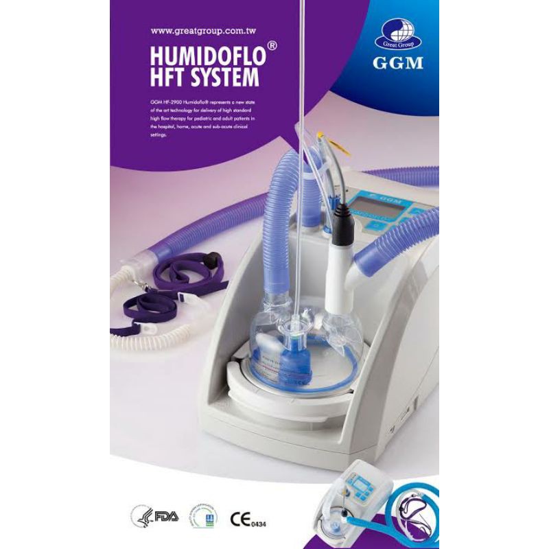 HFNC ( High Flow Nasal Canul ) GGM