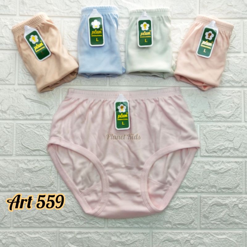 3PCS CD PLUM 559 M L LL LLL