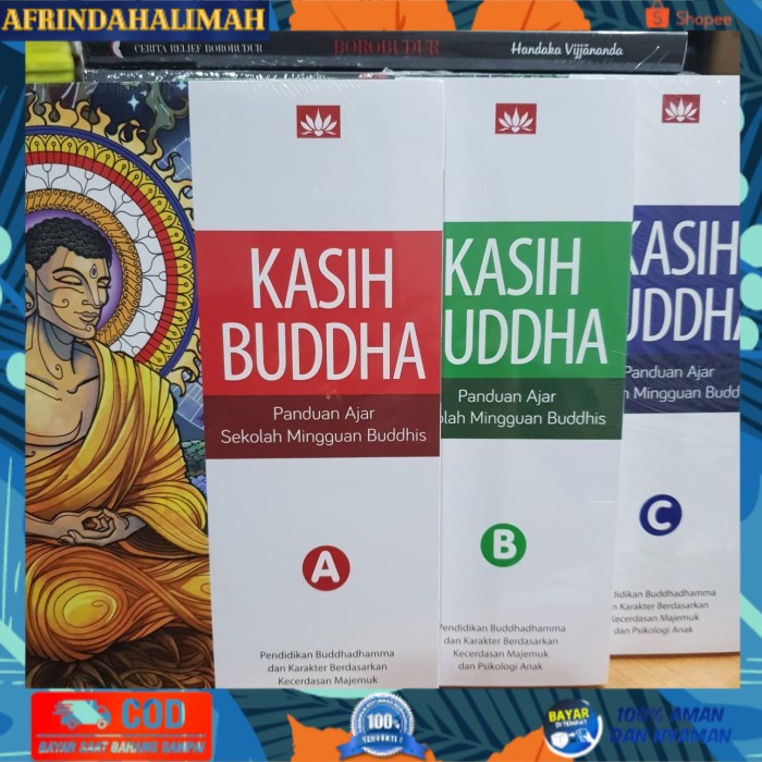 

{TERBARU} Set Kisah Buddha - Panduan Ajar Sekolah Mingguan Buddhis A - C