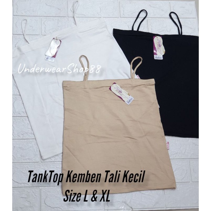 TankTop Kemben Tali Kecil/TankTop Kemben Murah/TankTop Kemben Rayon Spandek Premium/Dalaman Baju TankTop