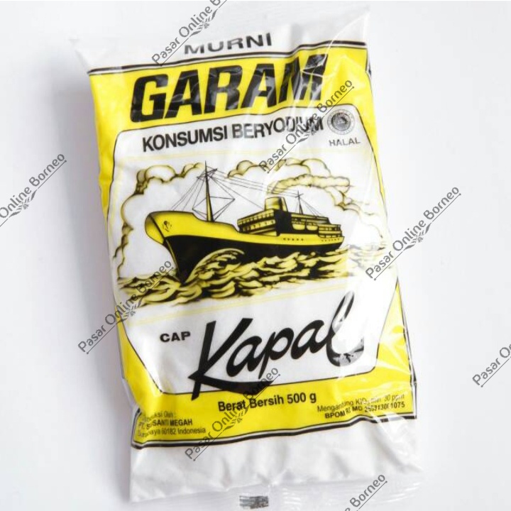 Garam Cap Kapal Uyah 500 Gram