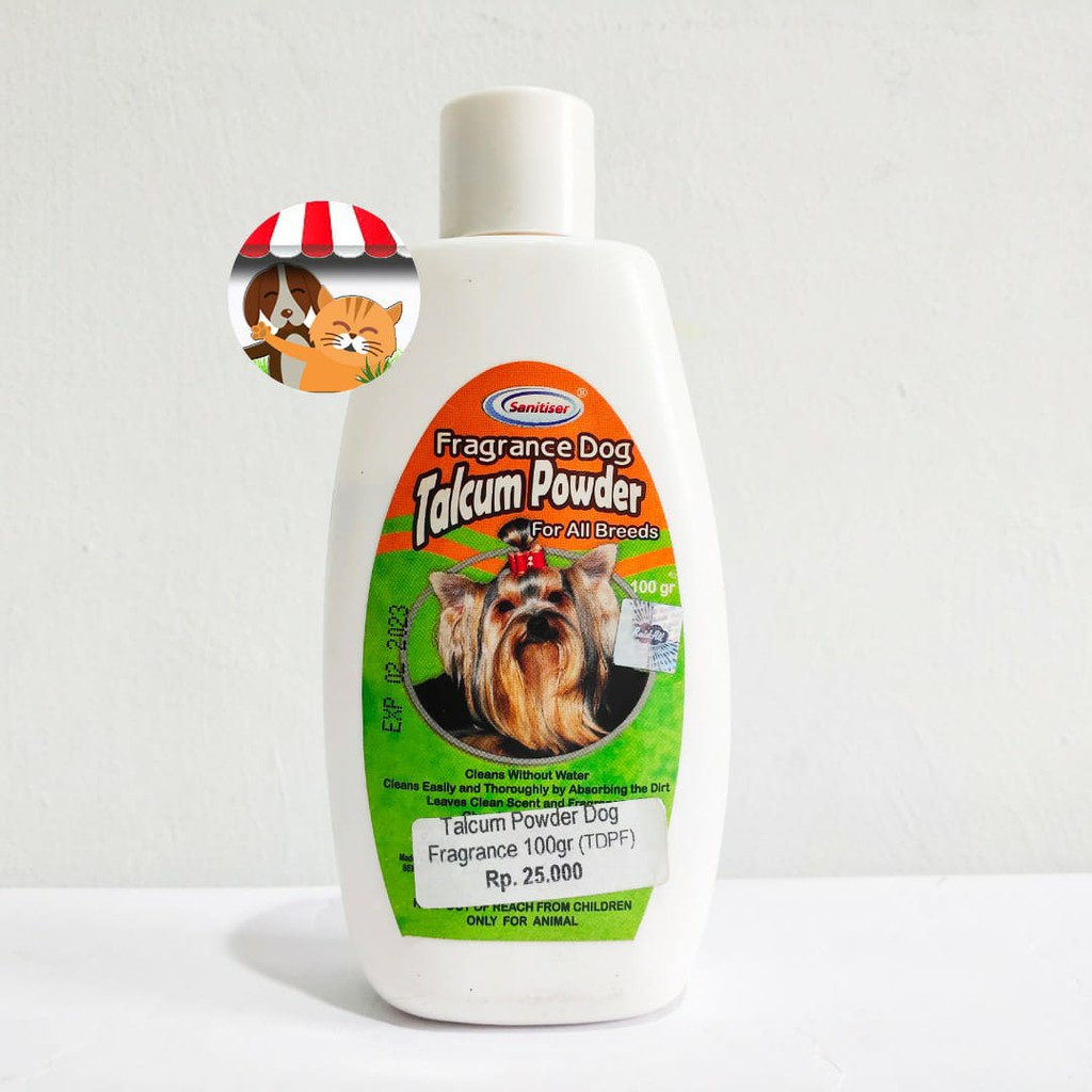 Raid All Sanitiser Dog Talcum Powder - Fragrance - Bedak Anjing Wangi