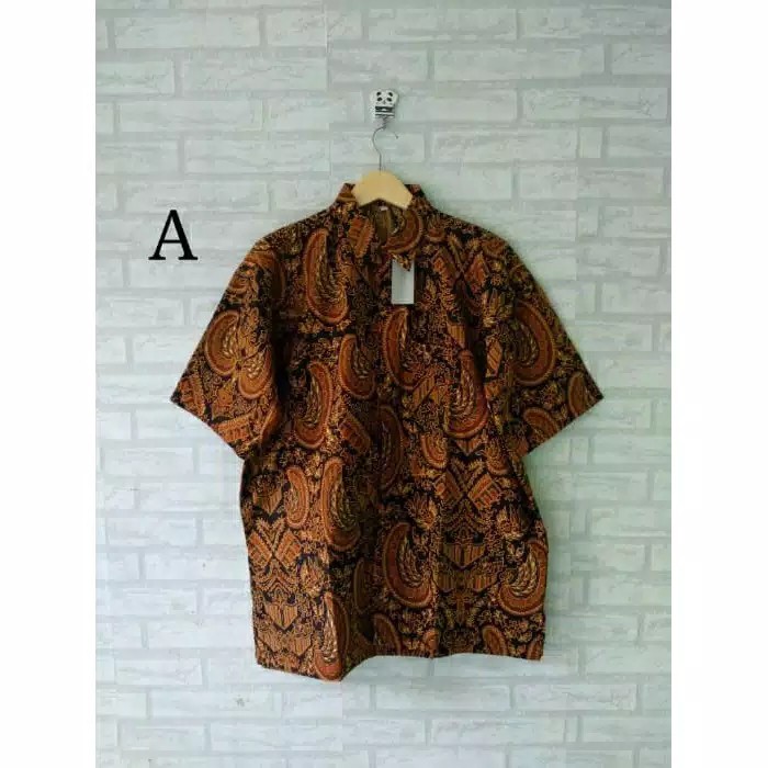 kemeja hem batik jumbo motif jogjaan