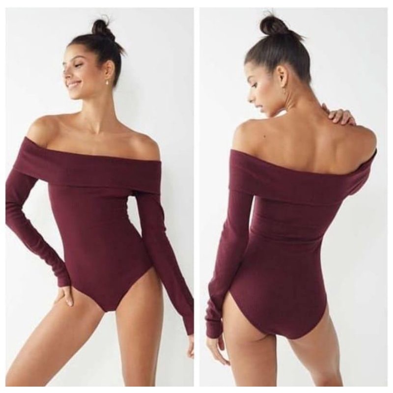 URBAN OUTFITTERS OFF SHOULDER BODYSUIT