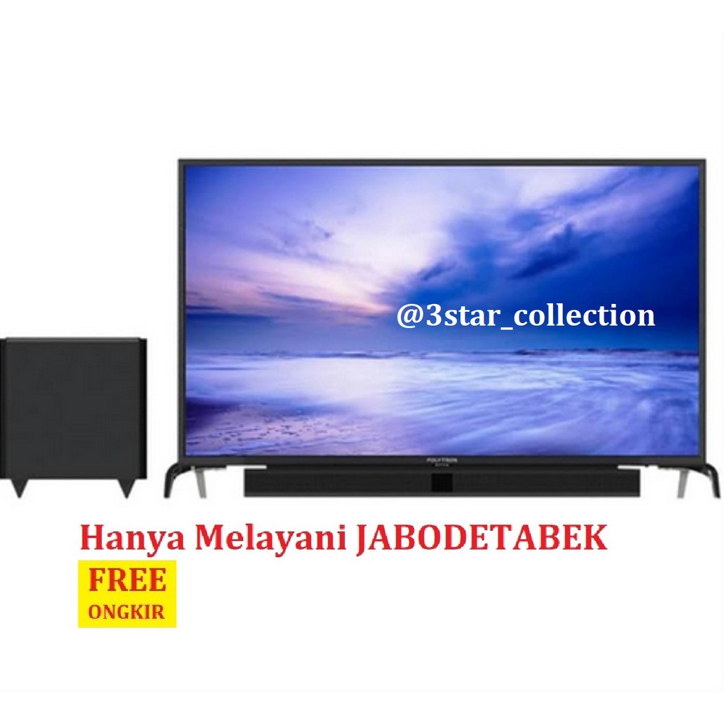 LED TV Polytron 43 Inch PLD43B150 43B150 SOUND BAR