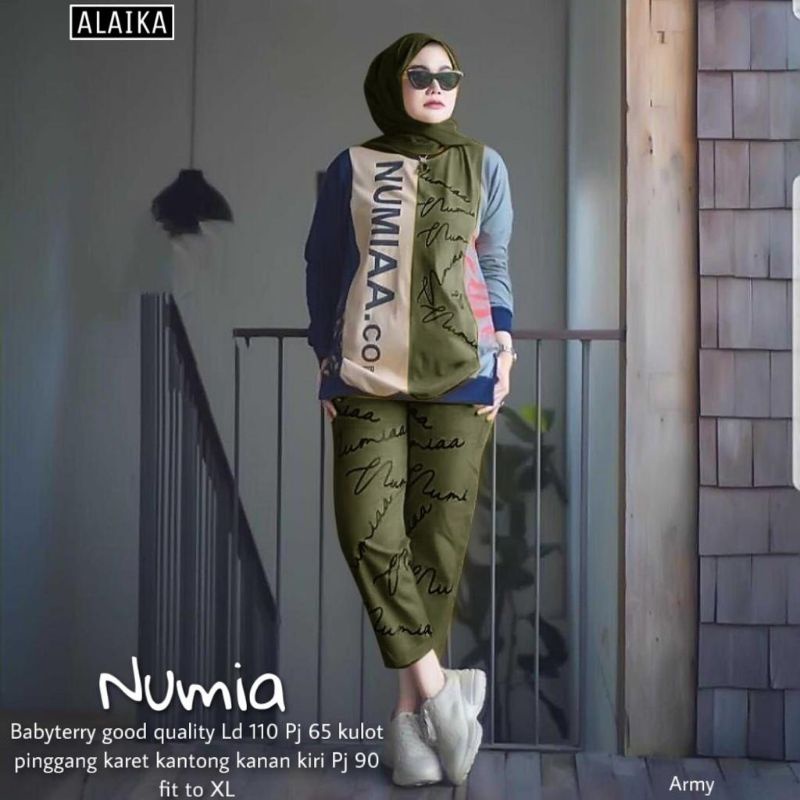 numia set/ setelan wanita