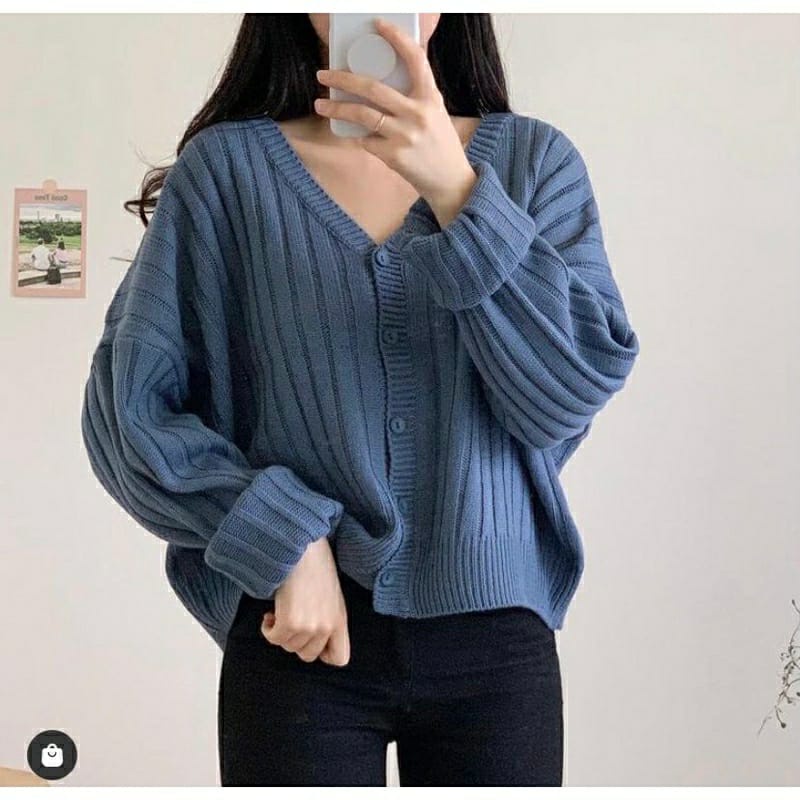 BEFAST - ZEC OOTD Wanita Cardigan MISYA / RJT Alin Cardi / Cardigan Keluaran Terbaru / Cardigan Polos / Cardigan Remaja / OOTD Wanita Remaja Hangout