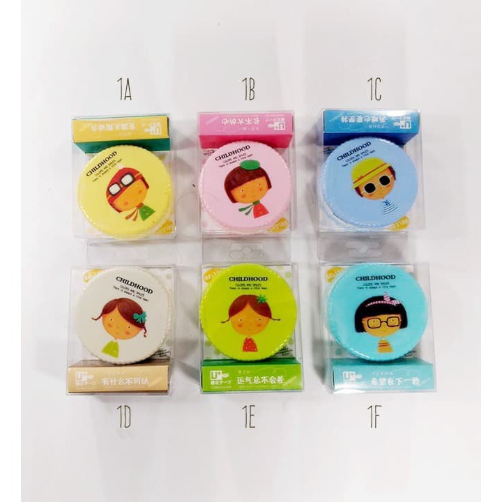 

Correction Tape Tip Ex Fancy Berbentuk Lucu - Biscuit Cute Girl