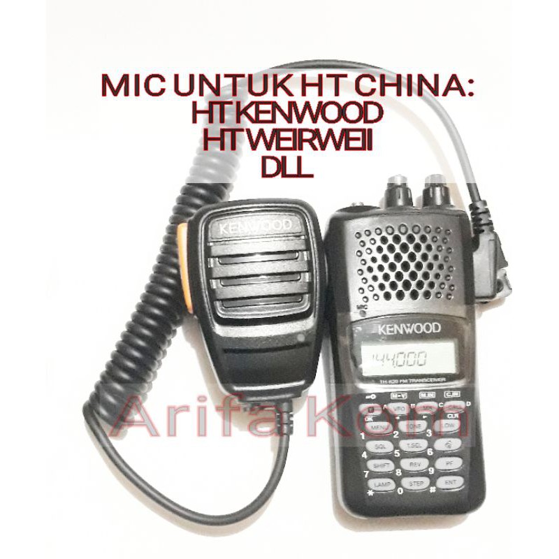 EXTRAMIC HT KENWOOD THK20 DAN HT CHINA-MIC HT WEIRWEII KENWOOD BAOFENG HAND MIC HT CHINA DAN KENWOOD