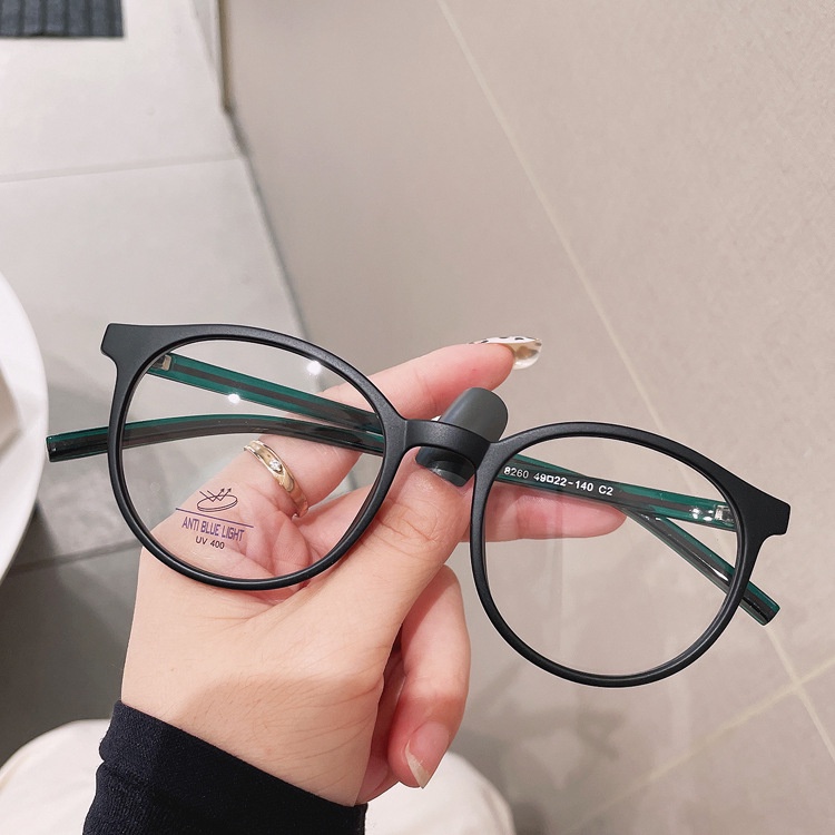 Viendo Kacamata Photocromic Anti Radiasi Minus Wanita Pria Cowok Elastik TR90 Korea Gaya Terbaru Frame Kacamata Komputer Anti Silu Blueray Sinar Matahari UV400 Kaca Mata optik-5