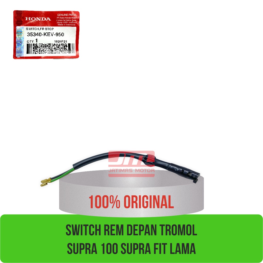 Switch rem depan tromol supra 100 supra fit lama 35340-KEV-950