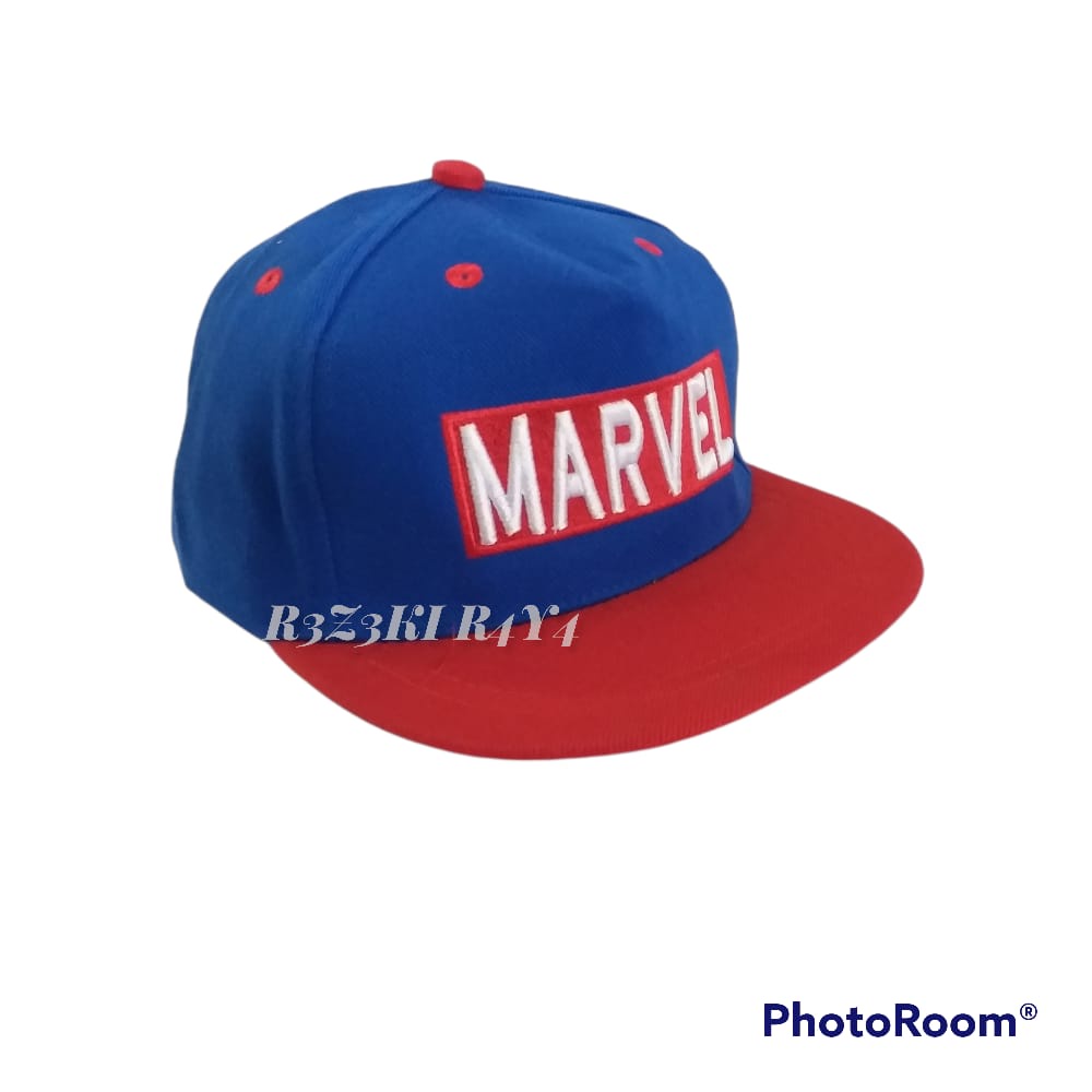 Topi Snapback Anak Motif MARVEL Topi Anak Laki Laki TERBARU