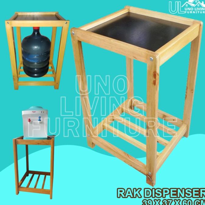 Rak Dispenser/ Tempat Dispenser/ Tempat Galon/ Rak Dispenser Kayu