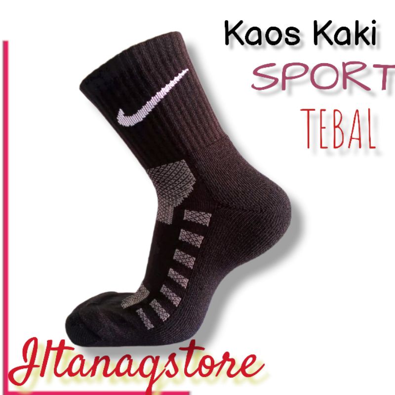 Kaos Kaki SPORT PE TERY/Kaos Kaki OLAHRAGA Tebal Bahan PE