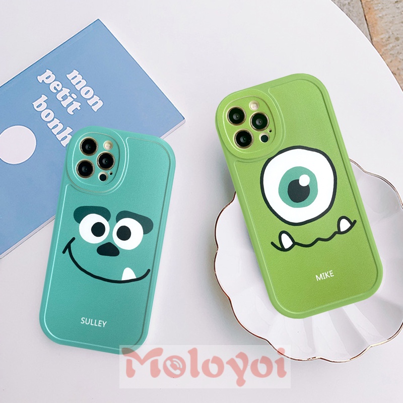Soft Case TPU Motif Monster Mata Besar Untuk iPhone 7Plus XR 8plus 12 13 11Pro MAX 8 7 6 6S X XS MAX SE 2020