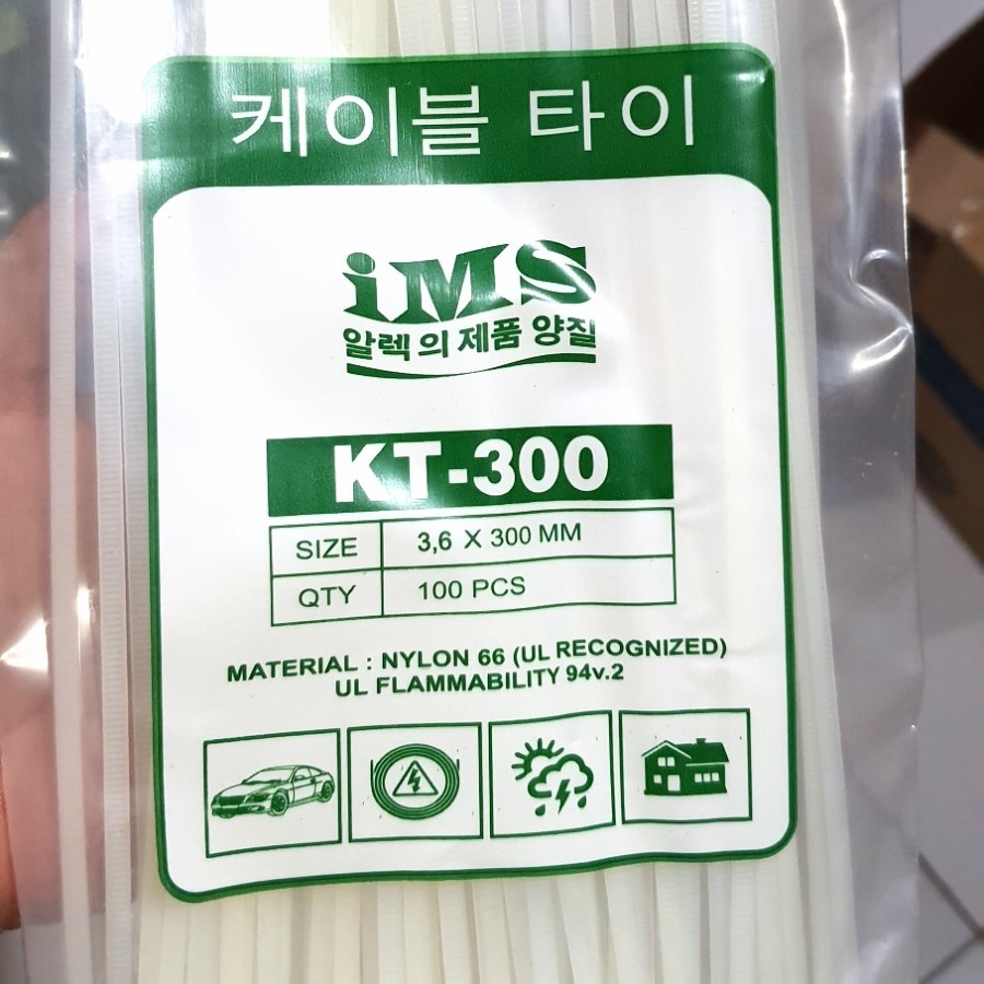 Kabel Ties 30cm / 100pcs