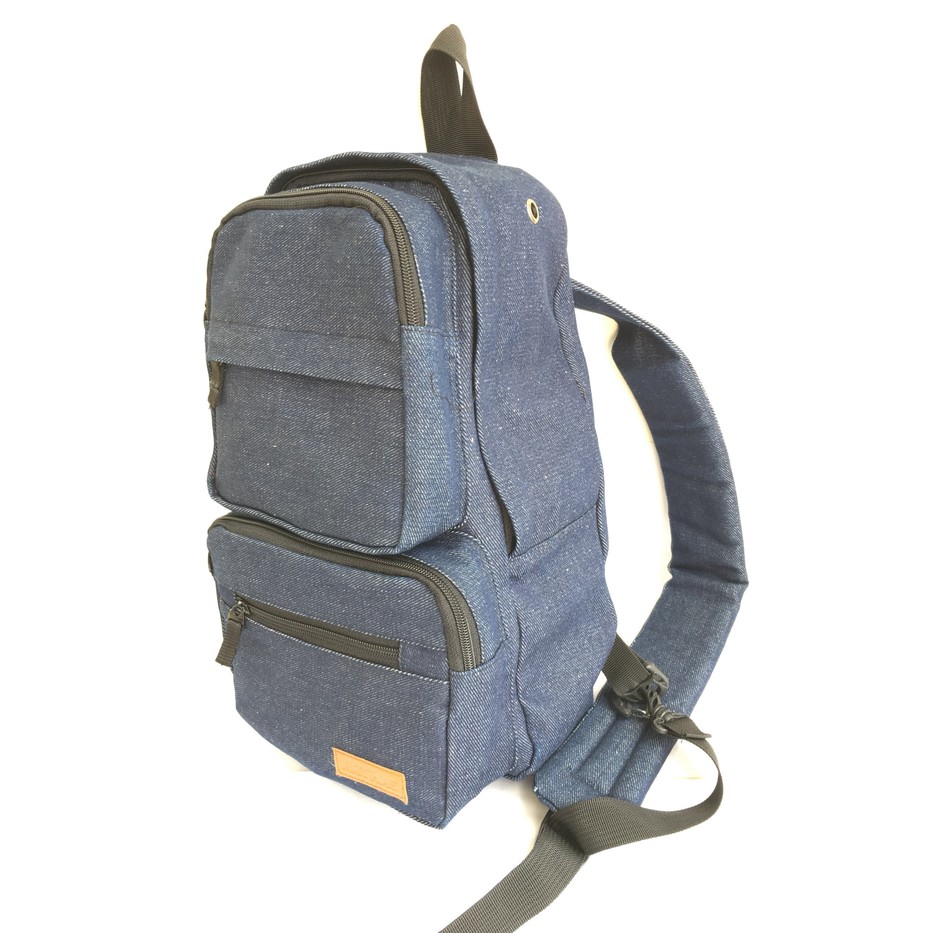 Bodypack / chest pack / sling bag / selempang denim premium ARTHAS