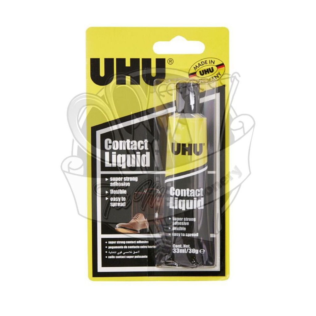 

UHU Lem Contact Liquid 33 ml / Lem Sepatu Tas / Lem Karet