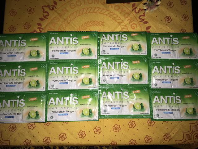 Hand Sanitizer Antis Sachet 1 Renceng