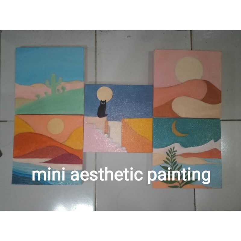 

mini aesthetic painting