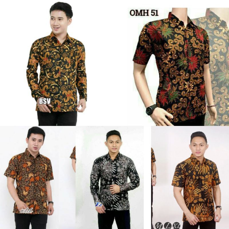 GROSIR KEMEJA BATIK BISA COUPLE SAMA ROK SPAN BATIK