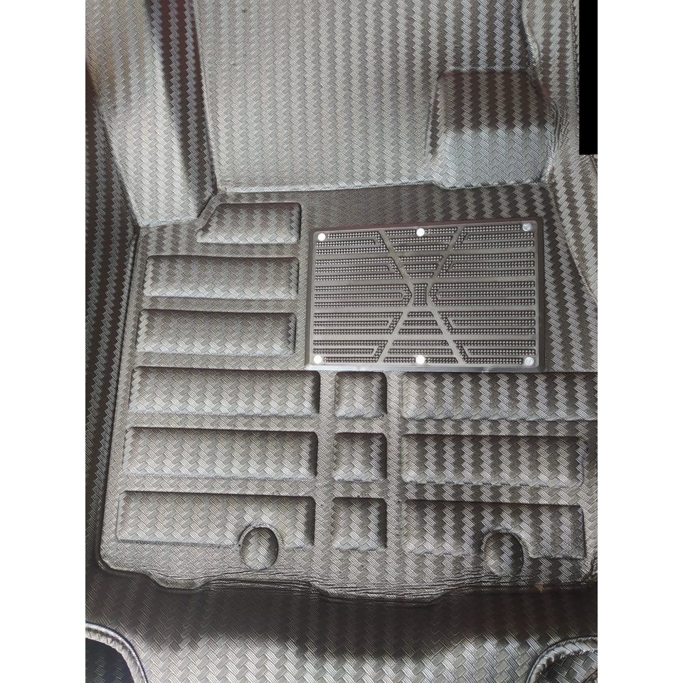 Karpet 5D Mobil All New Pajero 2016 2021 UP Motif CARBON ELITE QUALITY