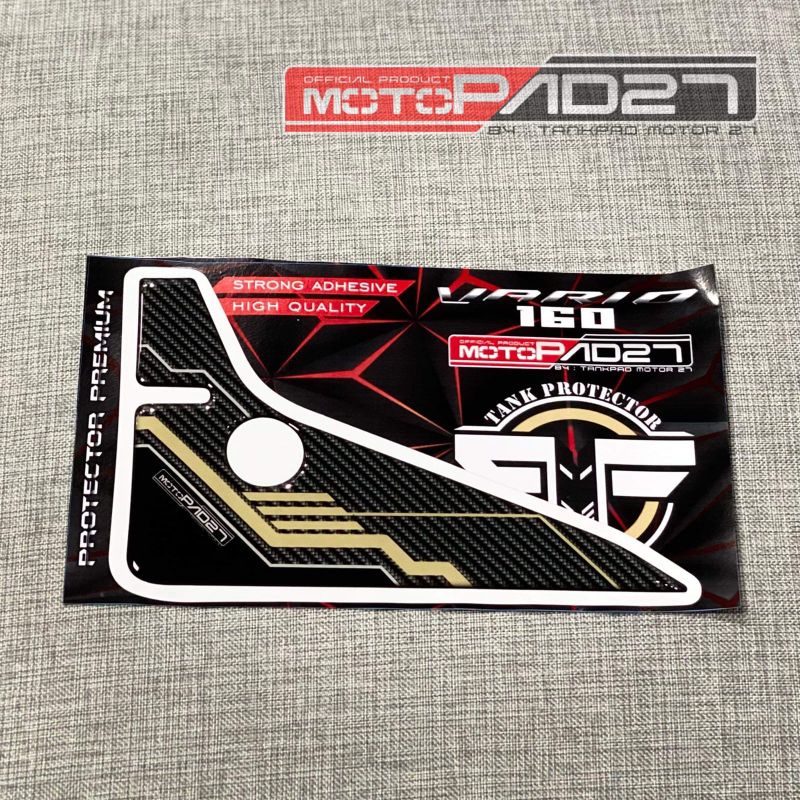 Motopad27 Stiker Resin timbul Cover Knalpot Aksesories Honda New VARIO 160 2022