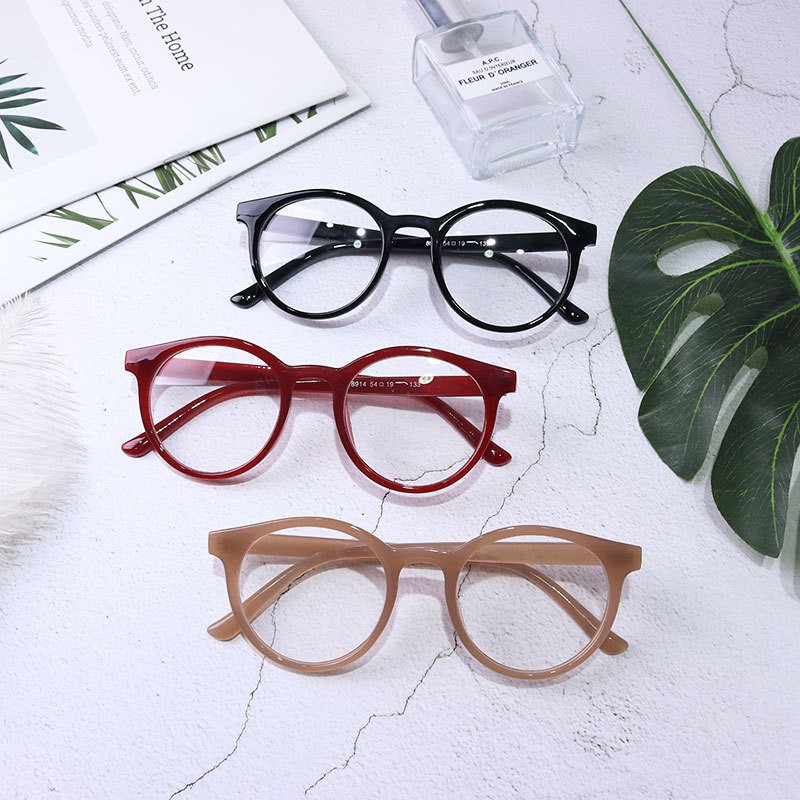 Kacamata Anti Radiasi Fashion Wanita Pria Frame Ringan Korea Design Lensa Transparan Alibaba1688