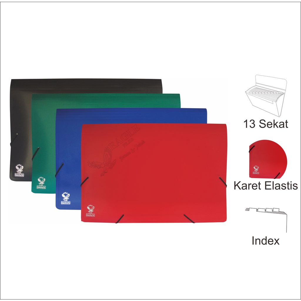 

Expanding File Folio Tali / Map Expanding File Folio Tali 12 Sekat / Map Harmonika Tali Eagle Files