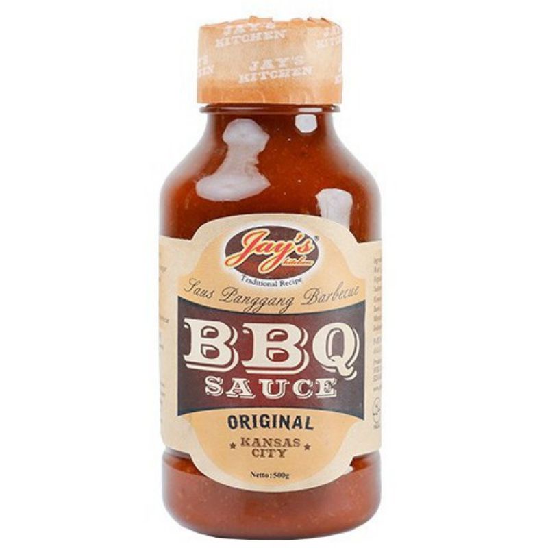 

JAY'S BBQ Sauce Original / Saus Panggang Barberque 500gr