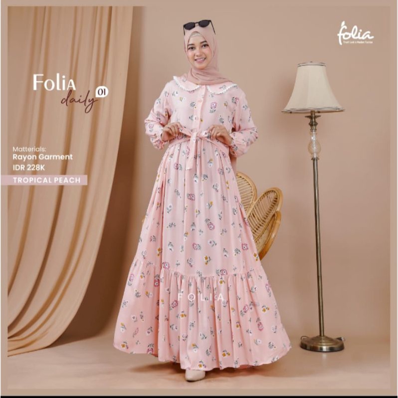 Gamis Folia Daily 01 dan Daily 02