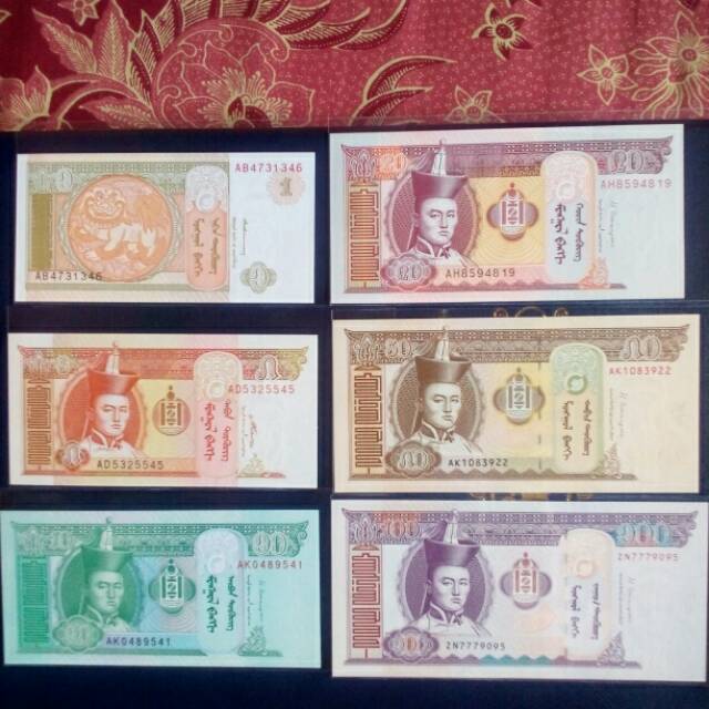 Ready set Uang kuno negara Mongolia