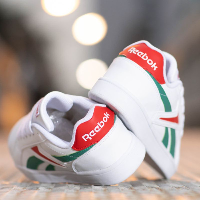 Sepatu Roobek Royal Complete 2 White Green Red Original Sneakers Pria