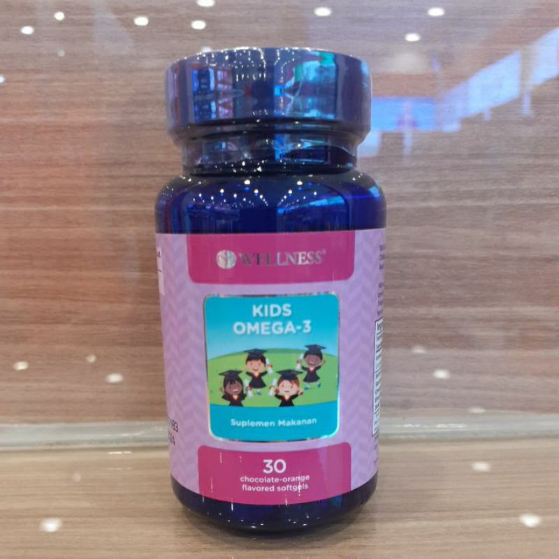 WELLNESS KIDS OMEGA 3 isi 30 / OMEGA 3 ANAK