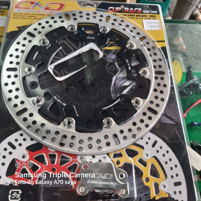 Variasi motor Piringan Cakram satria fu floating DND 320MM/cakram depan