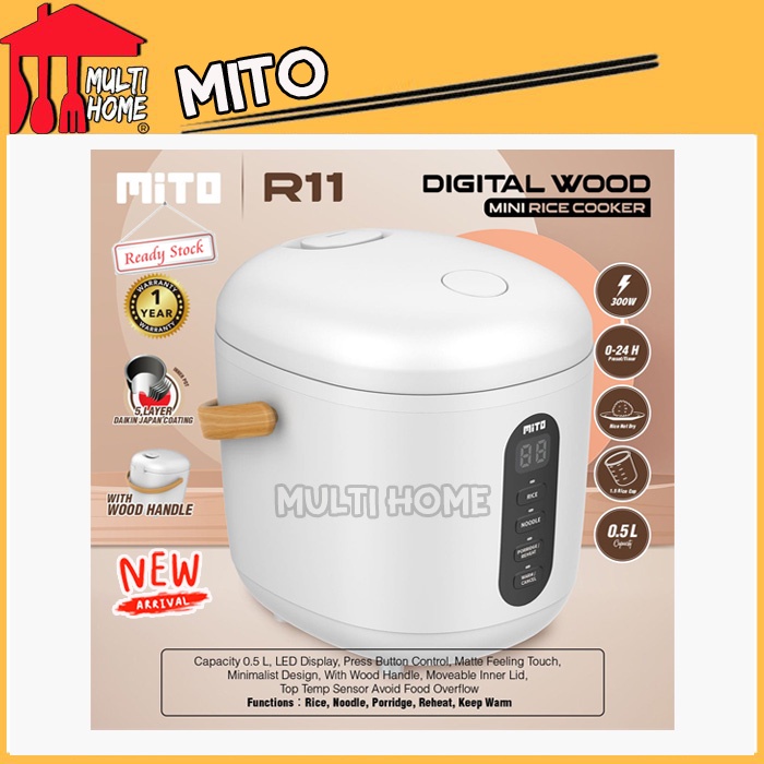 mito digital rice cooker 0 5 liter r11