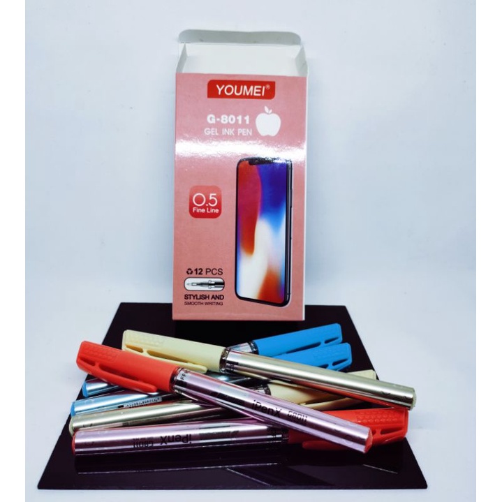 

Pulpen gel IPenX/ pen jel karakter isi 12pcs