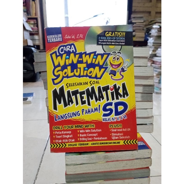 Buku Pr Matematika Setahun / LATIHAN SOAL SD / RPAL / RPUL / BHS INDONESIA / BHS INGGRIS / GUDANG SOAL / SOAL - SOAL MATEMATIKA / IPA / WIN-WIN MATEMATIKA SD / MURAH ORIGINAL-MATEMATIKA SD 69