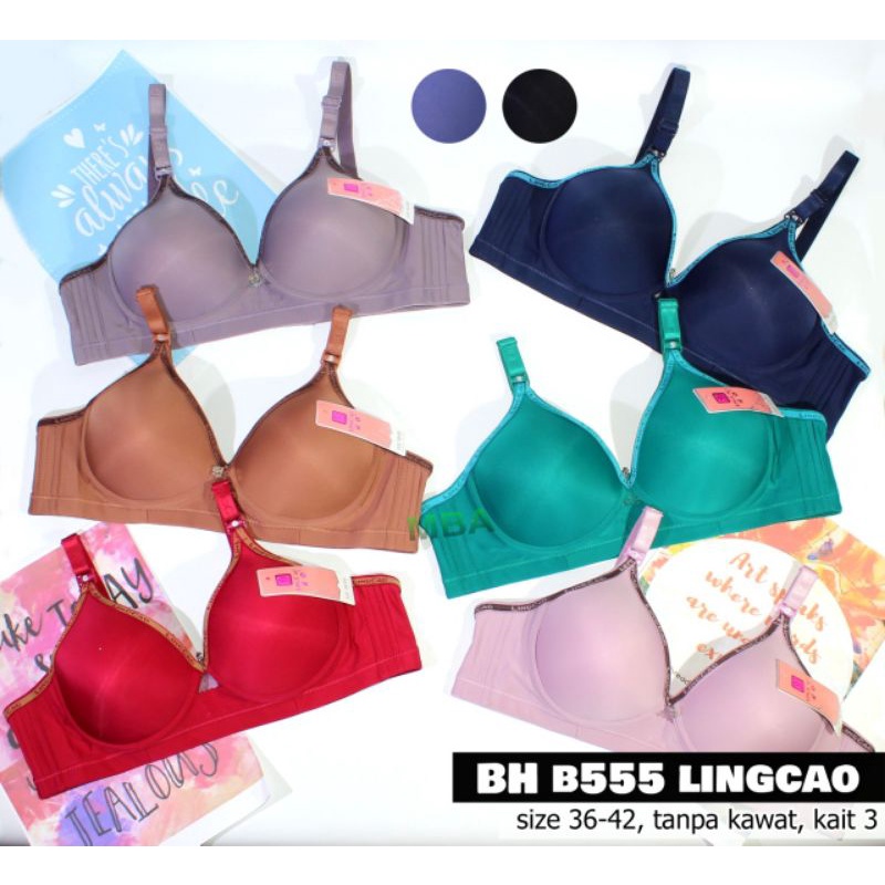 Bra Lingcao A5 & B5 original BH busa tanpa kawat Lingcao BH Lingcao premium